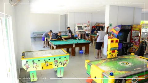 Hotel com Sala de Jogos em Caldas Novas é no Riviera Park Hotel
