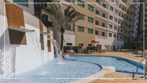 Piscinas do Riviera Park Hotel: 14 Opções em Caldas Novas